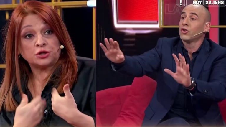 Tremendo cruce al aire de Marcela Feudale con Esteban Trebucq: “No seas maleducado”