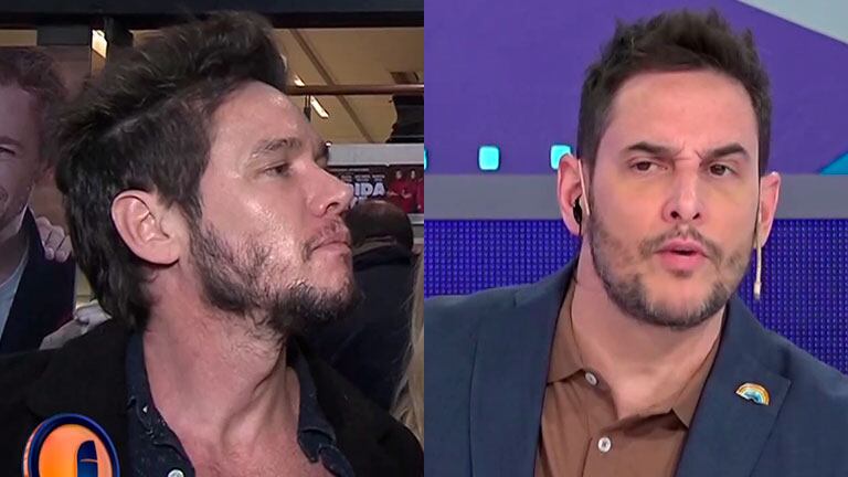 La graciosa chicana de Rodrigo Lussich a Emanuel Ortega por el color de sus cabellos
