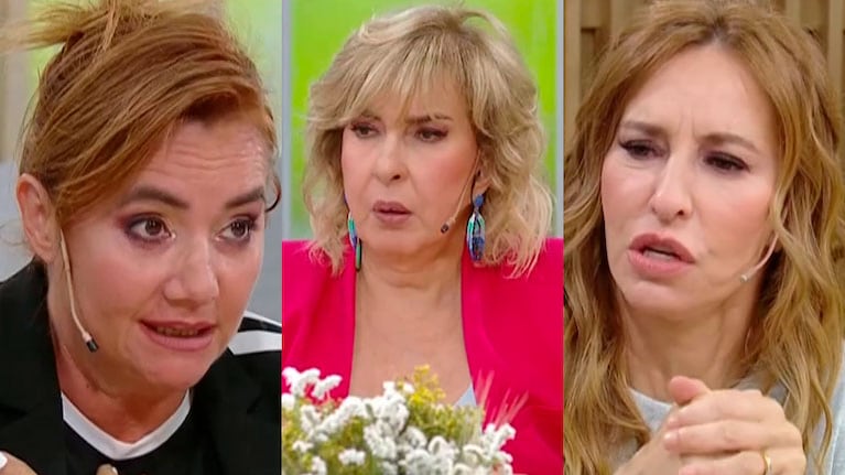 Georgina Barbarossa les paró el carro a Analía Franchín y Nancy Pazos en plena discusión: "¡Ya está!"