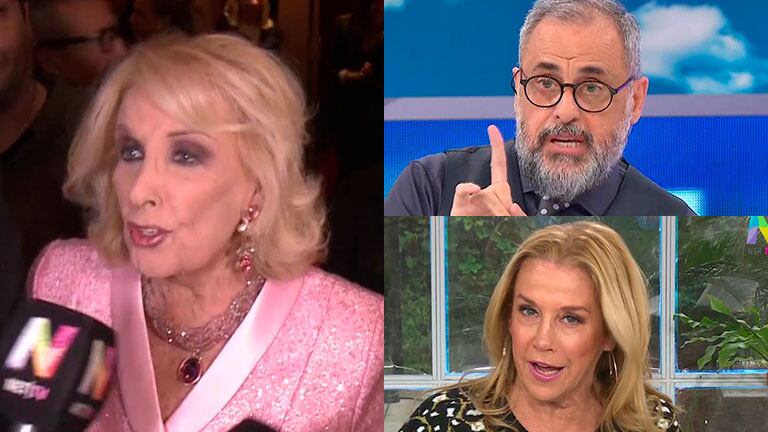 Mirtha Legrand habló en Los Ángeles de la Mañana sobre la pelea de Jorge Rial y Marcela Tinayre