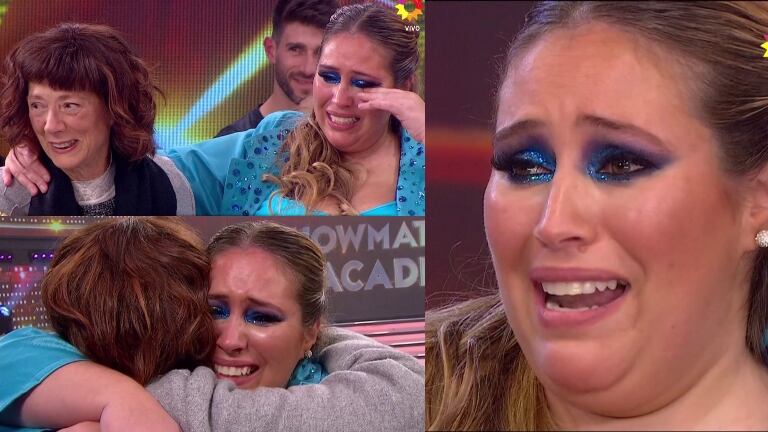El llanto de Mar Tarres tras ser sorprendida por su abuela en La Academia tras un año sin verla: "La extrañaba mucho"