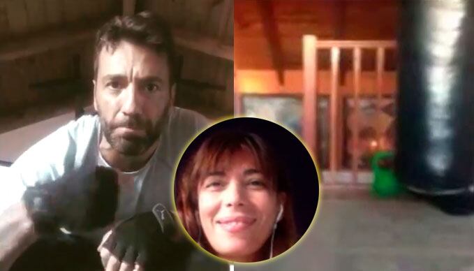 Ximena Capristo mostró el lugar donde hizo el aislamiento Gustavo Conti