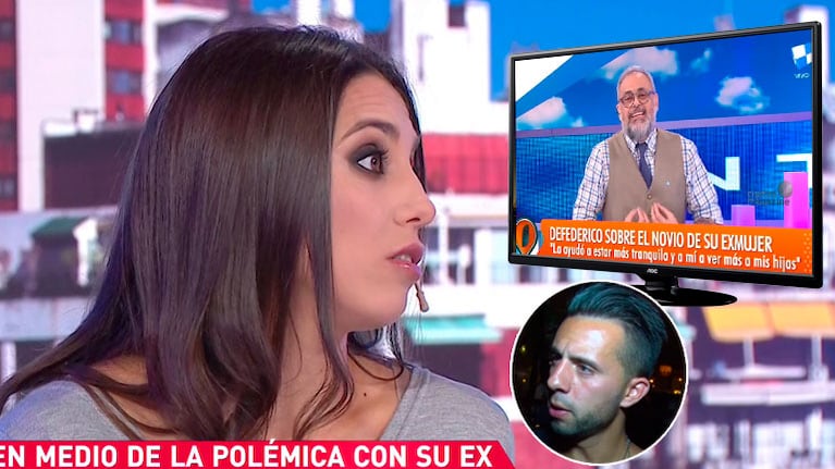 Cinthia Fernández, luego de que Rial dijera que "a Defederico había que sacarlo con espátula de los boliches"