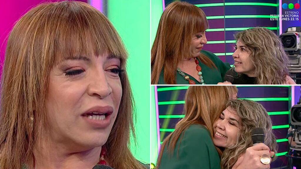 ¡Mucha emoción! Lizy Tagliani presentó a su hermana en TV, a quien encontró este año