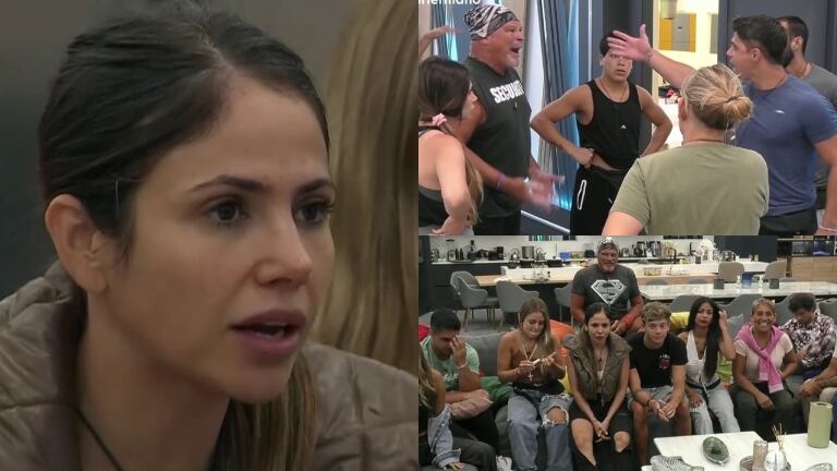 Romina, preocupada por las fuertes peleas en Gran Hermano: "Si esto no para se puede ir a las manos"