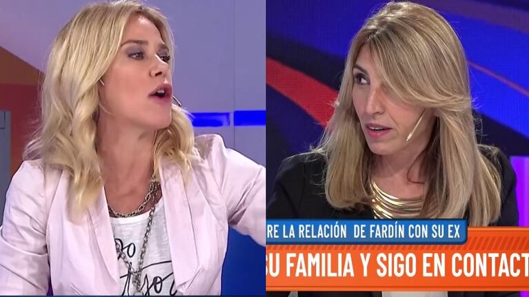 El blooper de Karina Iavícoli con Marcela Baños… ¡se confundió el nombre de su novio con el de su ex!