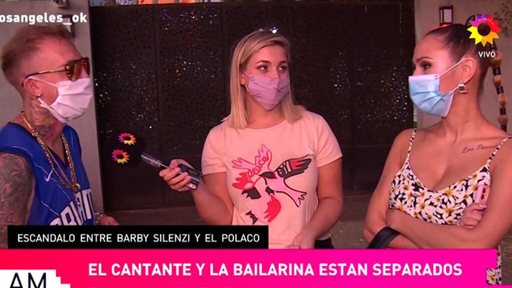 La incómoda y tensa entrevista de Barby Silenzi con El Polaco, tras la reciente separación