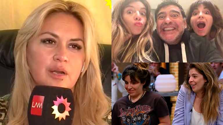 Verónica Ojeda habló de su fuerte audio contra Dalma y Gianinna Maradona