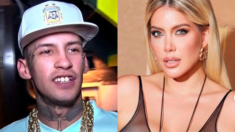 ¡Del 1 al 10! L-Gante sorprendió al revelar cuánto extraña a Wanda Nara desde que se fue a Europa