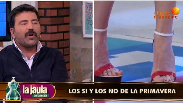 Javier Saiach: "La más linda de la televisión se equivocó"