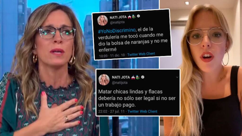 ¡Indignada! La bronca de Sandra Borghi por los tweets discriminatorios de Nati Jota