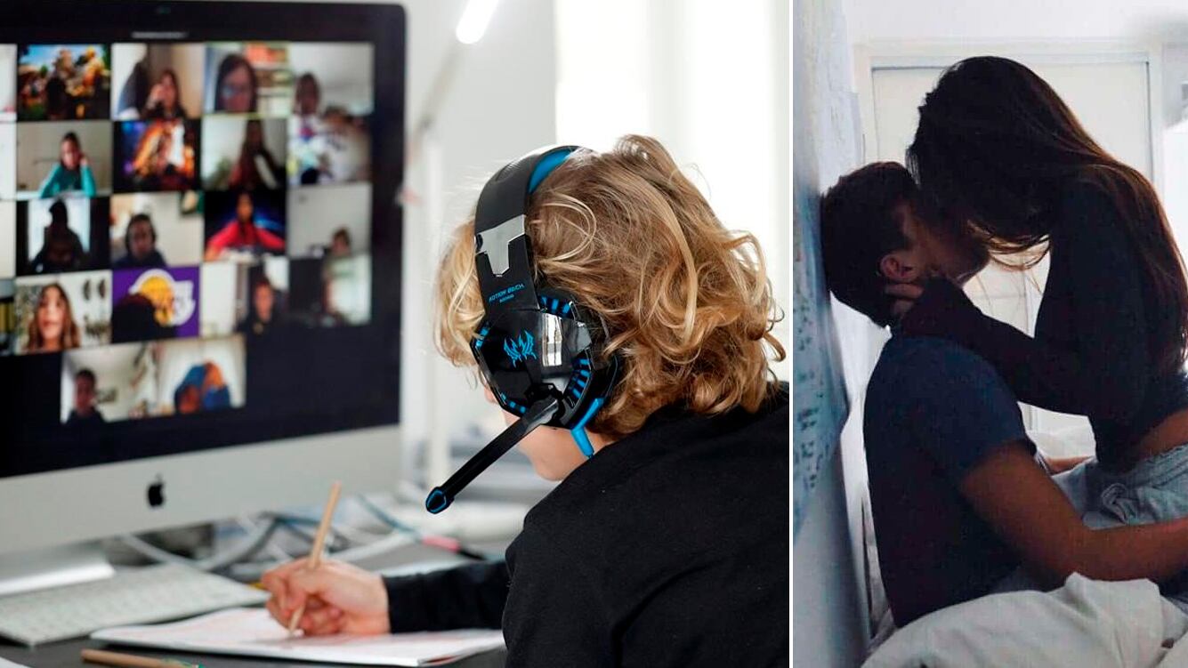 Una alumna tuvo sexo durante una clase online y la escucharon todos los participantes