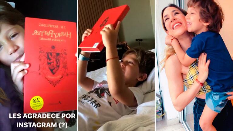 Jimena Barón grabó el agradecimiento de Momo a Los Reyes Magos por los regalos