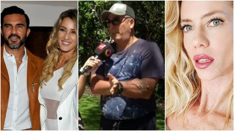 El padre de Mica Viciconte y una frase fuerte sobre el conflicto de Cubero con Nicole Neumann: "Cuando encuentre una pareja se calma todo"