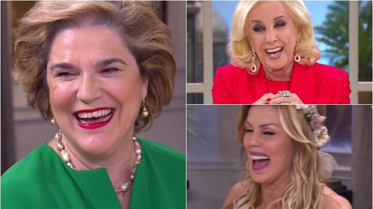 El chiste de Pilar Rahola sobre el menú del programa de Mirtha que hizo estallar a todos de risa