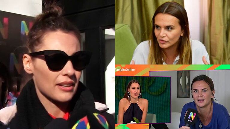 Pampita habló de su cruce con Amalia Granata por el aborto