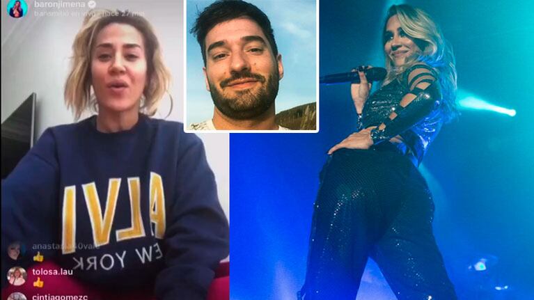 Contundente respuesta de Jimena Barón a Andrés Manzur, un conductor cordobés que anunció su show de un modo machista