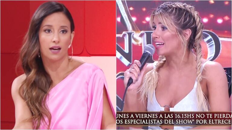 Lourdes Sánchez, filosa con Laurita Fernández