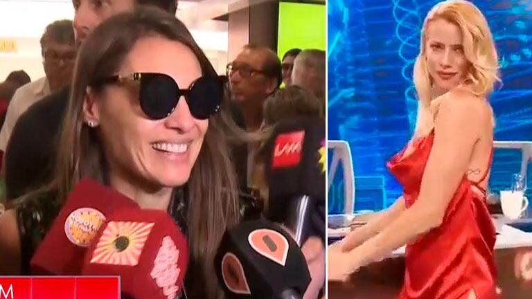 La reacción de Pampita tras ser reemplazada en el jurado del Súper Bailando por Nicole Nuemann