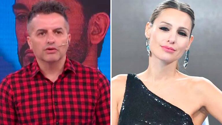 El pícaro palito de Ángel de Brito a Pampita por su rol en La Academia