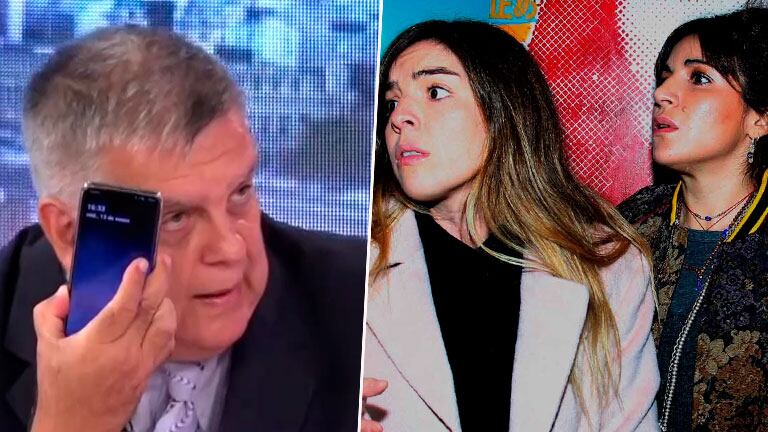 Fuerte acusación de Luis Ventura contra Dalma y Gianinna Maradona
