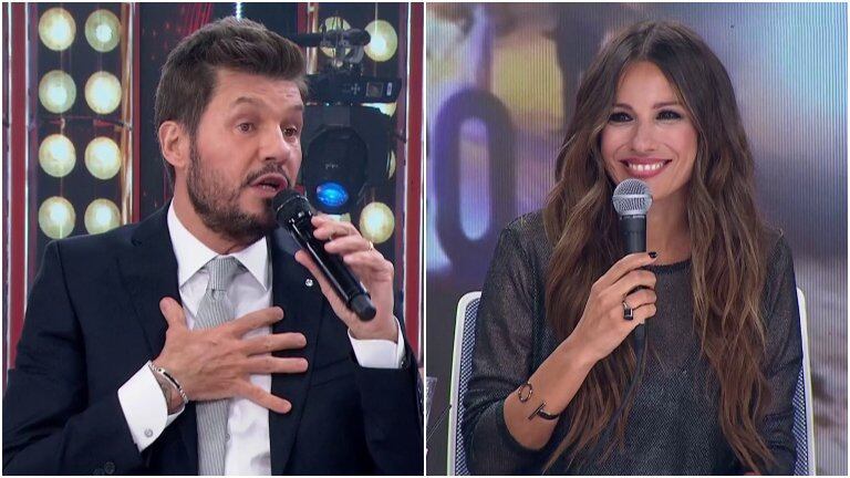 Tinelli se mostró sorprendido por la propuesta de casamiento a Pampita: "¿Lo chequeó antes con vos?"