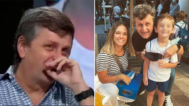 La emoción de Diego Korol al presentar a su familia en una entrevista