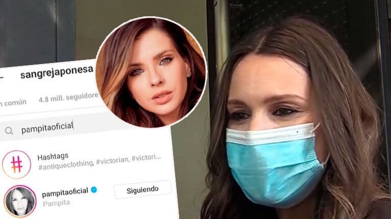 ¡En armonía! Pampita habló del acercamiento con la China Suárez, tras comenzar a seguirse en Instagram