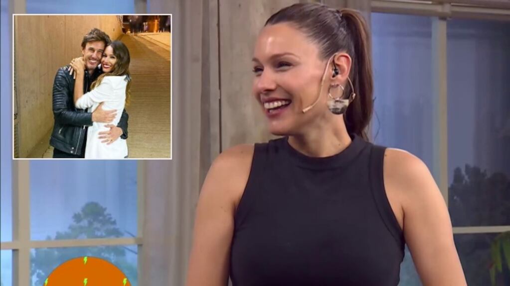 Romántica declaración de amor de Pampita a García Moritán cuando le preguntaron si una pareja le sacó el miedo a algo: "¿Te parece poco que me haya casado con él a los tres meses?"