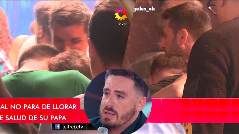 Fede Bal, quebrado al dejar la pista de ShowMatch: “Fuimos al camarín y se largó a llorar como un nene”