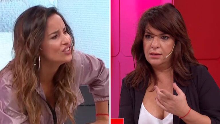 El fuerte cruce en vivo de Lourdes Sánchez y Andrea Taboada en Los Ángeles de la Mañana