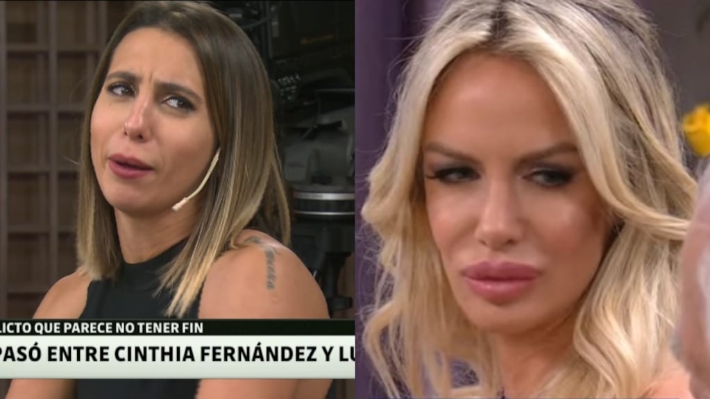 Filosísima frase de Cinthia Fernández contra Luciana Salazar: "No la revivamos que está muerta por ahí"