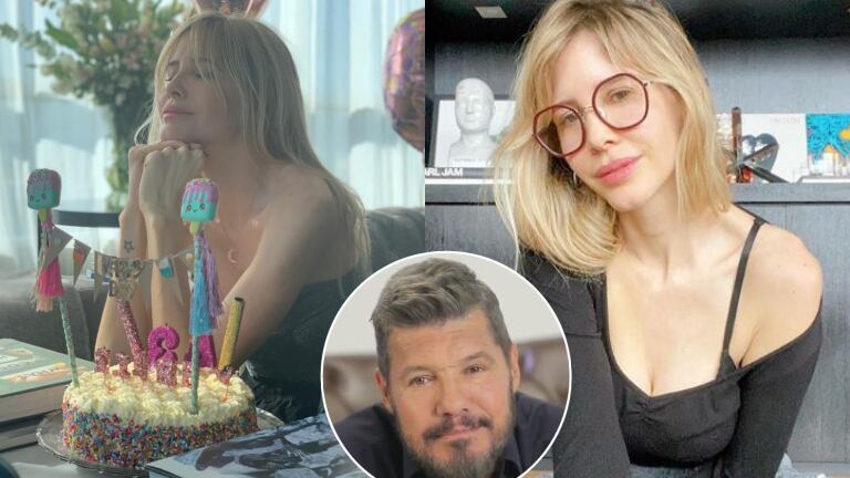 Guillermina Valdés festejós sus 45 años tras separarse de Tinelli