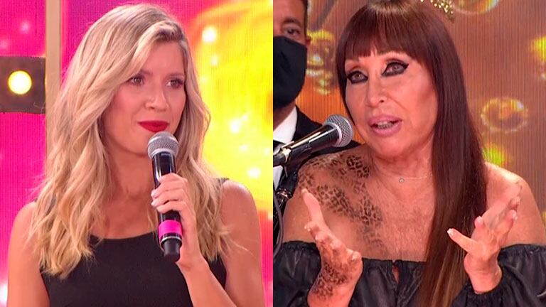 Moria Casán y Laurita Fernández sellaron la paz en el Cantando 2020
