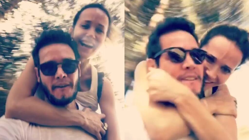 El video a puro amor de Julieta Prandi con Emanuel Ortega: "Reírnos hasta parecer chinos"