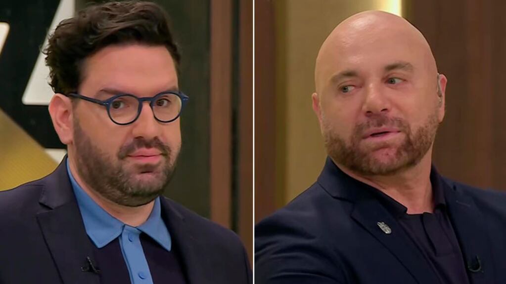 El divertido cruce de Damián Betular y Germán Martitegui en MasterChef Celebrity