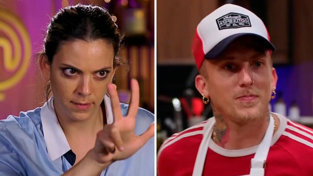 Belu Lucius le hizo las cosas difíciles a El Polaco en MasterChef Celebrity