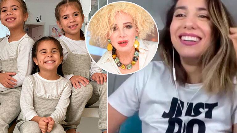 Cinthia Fernández contó el insólito apodo que sus hijas le pusieron a Nacha Guevara