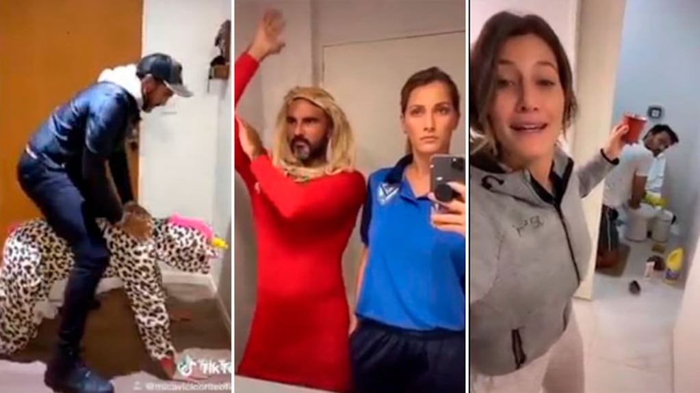 El compilado con los mejores videos de Mica Viciconte y Fabián Cubero en TikTok