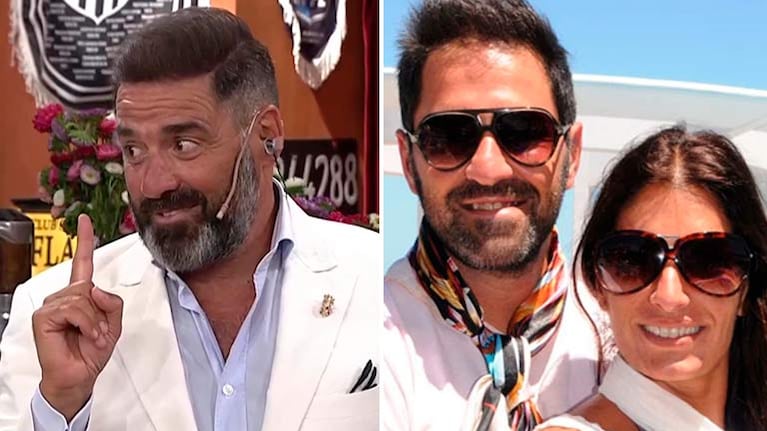 Mariano Iúdica y una escatológica revelación vintage sobre su esposa