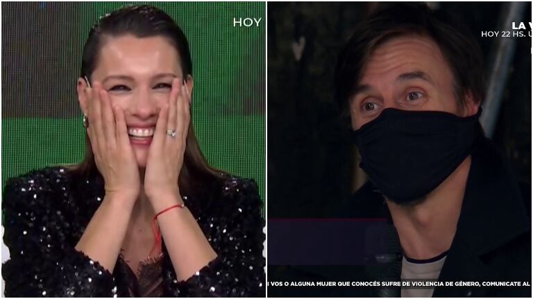 Roberto García Moritán visitó a Pampita en su programa tras el hackeo a su WhatsApp