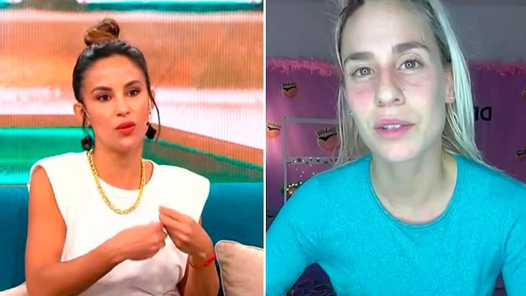 Lourdes Sánchez y Juli Puente se cruzaron fuerte en vivo