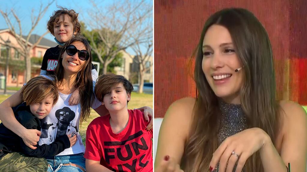 Pampita habló del Zoom que hace con las mamás del cole de sus hijos