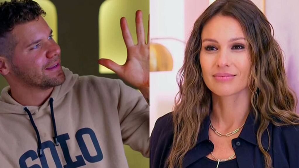 Pampita quedó impactada cuando lo vio a Locho Loccisano con un tono de piel distinto