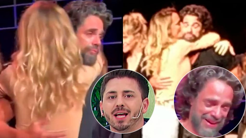 La contundente opinión de Pampito sobre el emotivo abrazo de Luciano Castro con Sabrina Rojas en su despedida de Desnudos