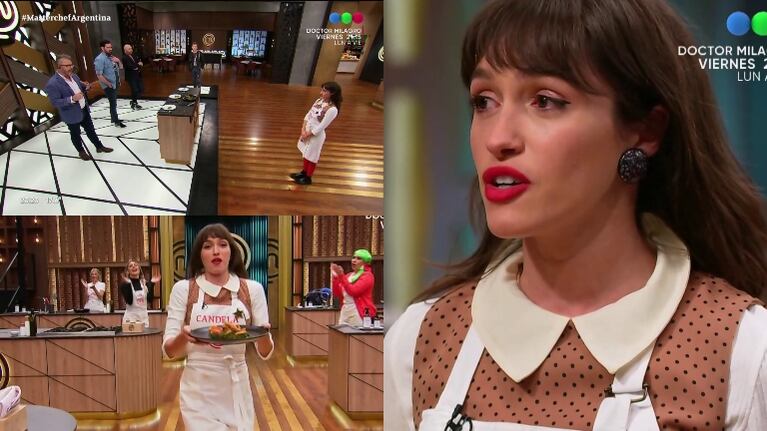 El llanto de Cande Vetrano tras escuchar la devolución del jurado en MasterChef: "Es muy emocionante cocinar"