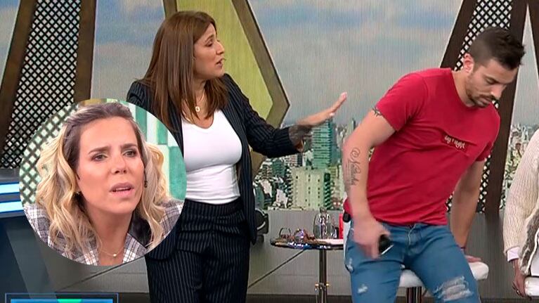 Escándalo en vivo: Ulises Jaitt protagonizó un fuerte cruce con Tatiana Schapiro y se fue furioso