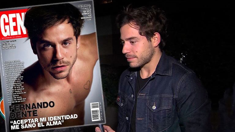Fernando Dente confesó por qué decidió revelar su historia familiar: "Fue para entender quién soy"