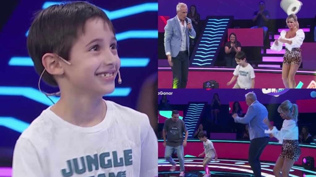 La reacción del hijo de un participante de Minuto para ganar tras ganar 300 mil pesos ¡puso a Flor Peña y Marley a bailar en vivo!
