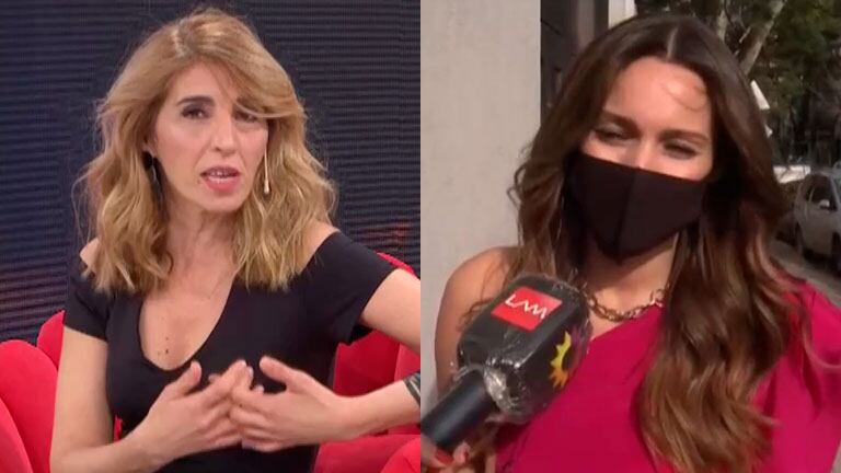 Karina Iavícoli y una profunda reflexión para Pampita en vivo